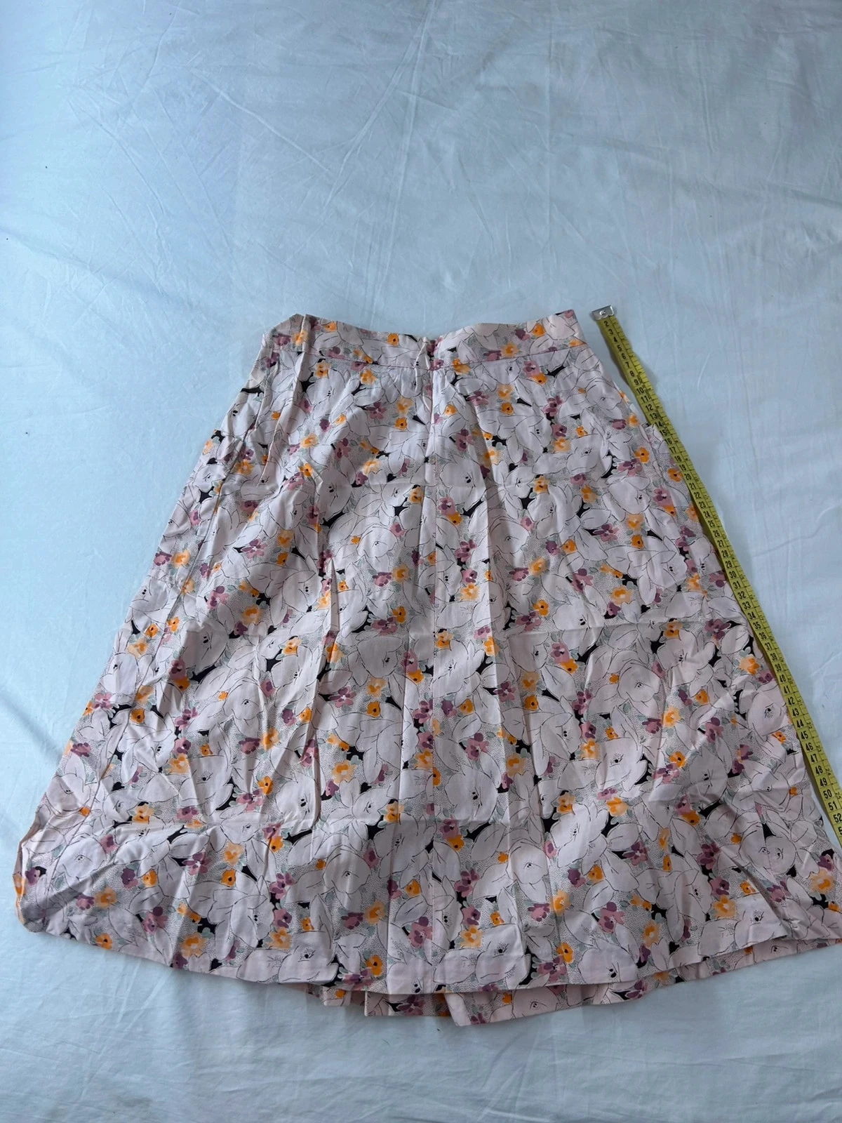 Jupe longue multicolore vintage